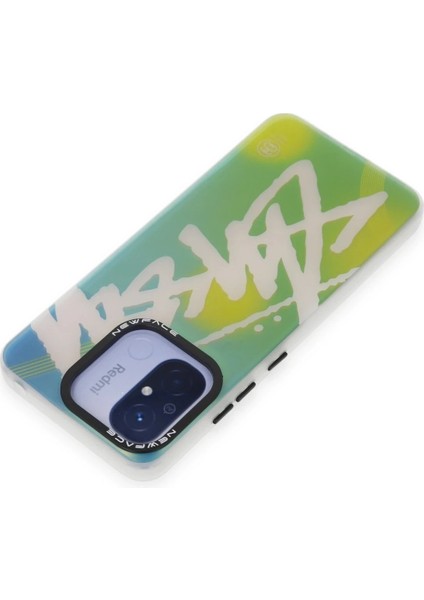 Newface Xiaomi Redmi 12C Kılıf Estoril Desenli Kapak - Estoril - 2