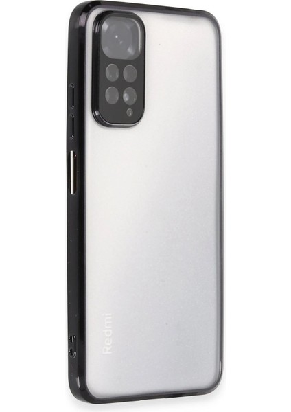 Newface Xiaomi Redmi Note 11 Kılıf Razer Lensli Silikon - Siyah fiyatları