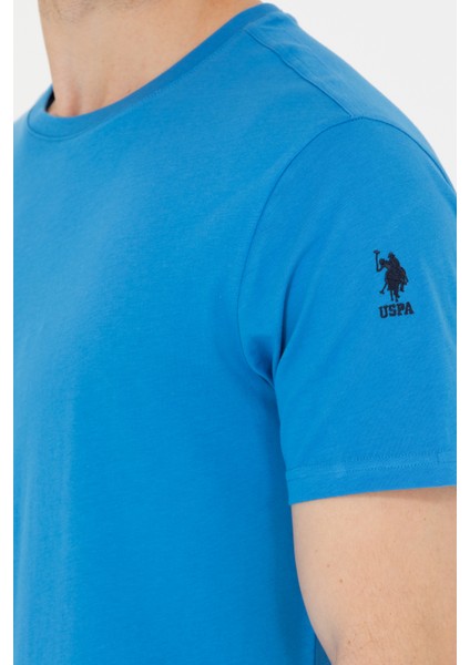 Erkek Saks Tişört Basic 50264916-VR045