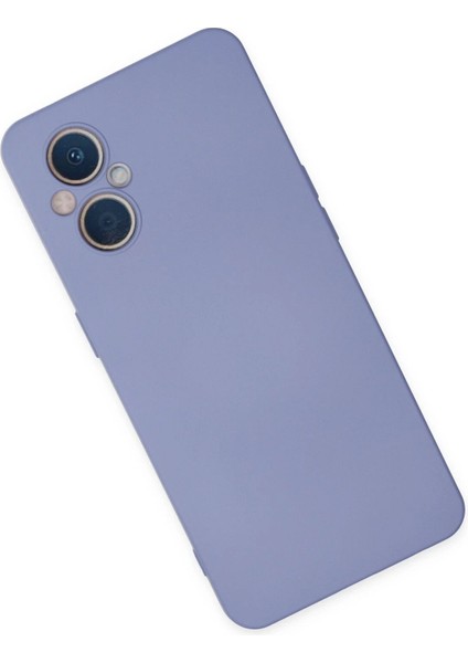Newface Oppo Reno 7 Lite Kılıf Nano Içi Kadife Silikon - Lila fiyatları