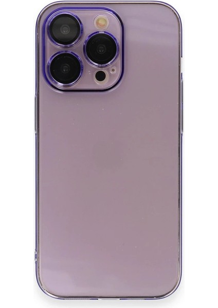 Newface iPhone 13 Pro Max Kılıf Armada Lensli Kapak - Lila