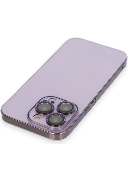 Newface iPhone 13 Pro Max Kılıf Armada Lensli Kapak - Lila
