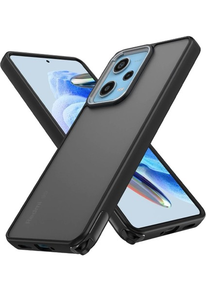 Newface Xiaomi Redmi Note 12 Pro 5g Kılıf Elegant Kapak - Siyah