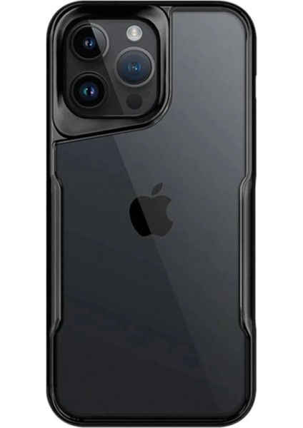 Newface iPhone 14 Pro Max Kılıf Boyi Silikon Kapak - Siyah