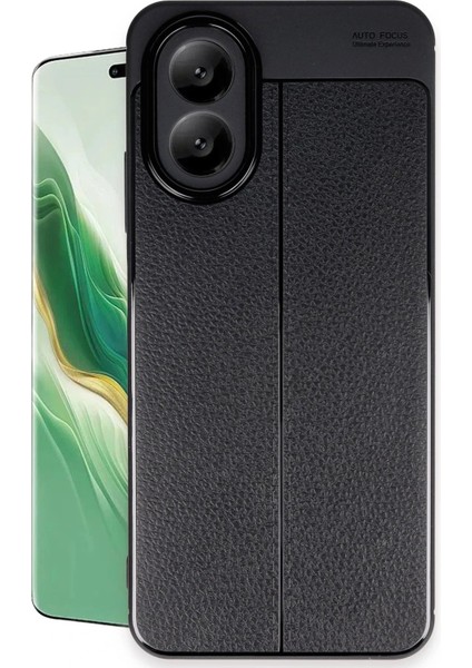 Newface Oppo A38 Kılıf Auto Focus Kapak - Siyah