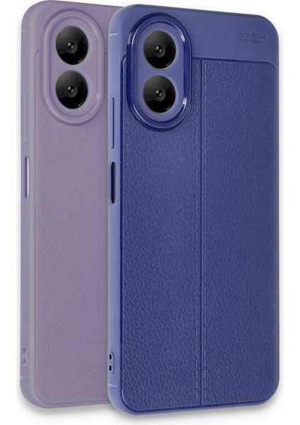Newface Oppo A38 Kılıf Auto Focus Kapak - Siyah