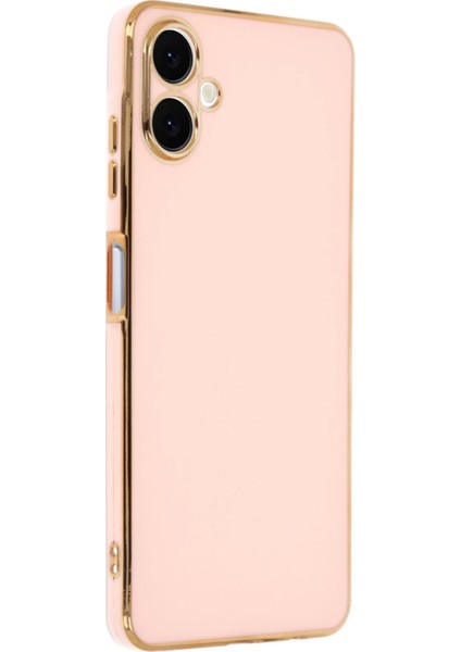 Newface Samsung Galaxy A06 Kılıf Volet Silikon - Pembe