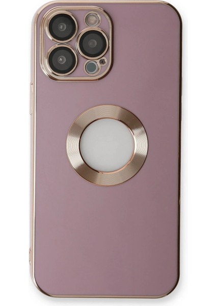 Newface iPhone 13 Pro Max Kılıf Store Silikon - Mor