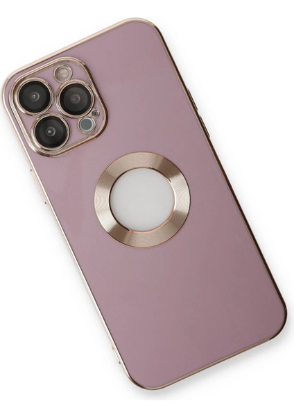 Newface iPhone 13 Pro Max Kılıf Store Silikon - Mor