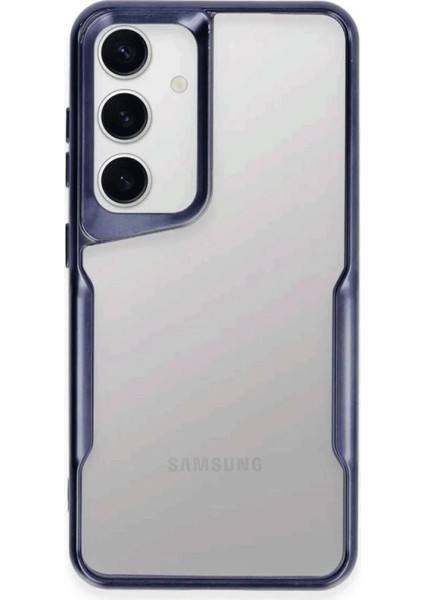 Newface Samsung Galaxy A56 Kılıf Boyi Silikon Kapak - Lacivert
