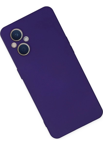 Newface Oppo Reno 7 Lite Kılıf Nano Içi Kadife Silikon - Mor fiyatları