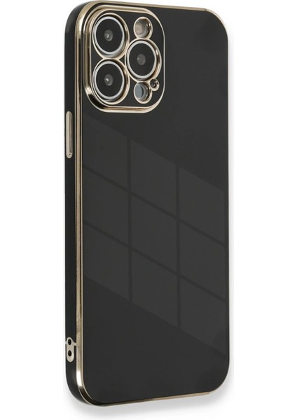 Newface iPhone 13 Pro Max Kılıf Volet Silikon - Siyah