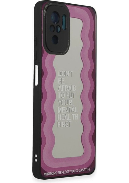 Newface Xiaomi Redmi Note 10 Kılıf Mirror Desenli Kapak - Mirror - 11 fiyatları