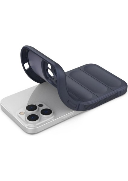 Newface iPhone 16 Pro Kılıf Optimum Silikon - Lacivert