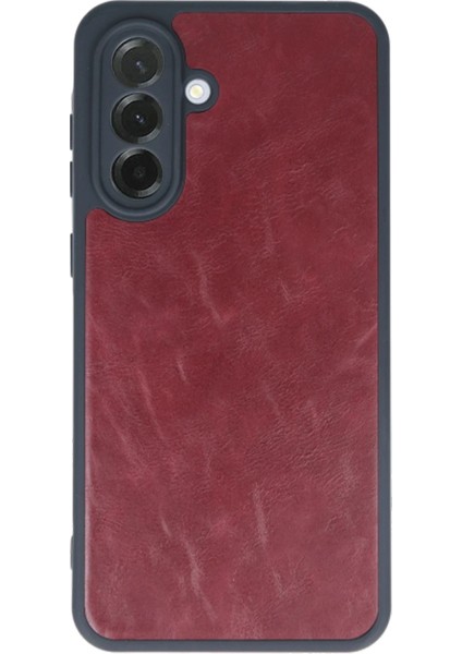 Newface Samsung Galaxy A35 5g Kılıf Aras Deri Kapak - Bordo fiyatları