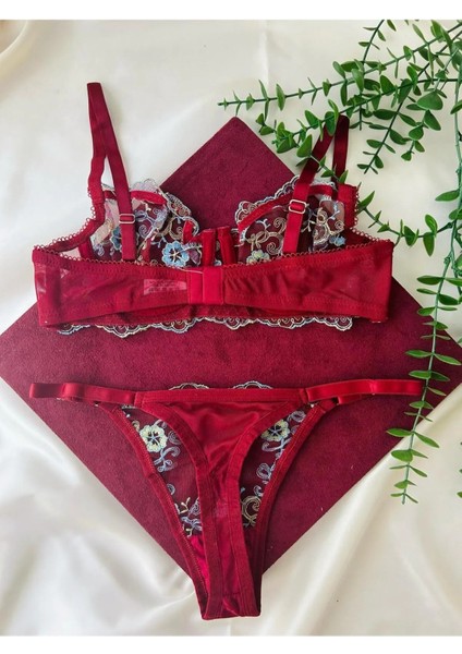 Soyut Desenli Sütyen Takım fırsatları