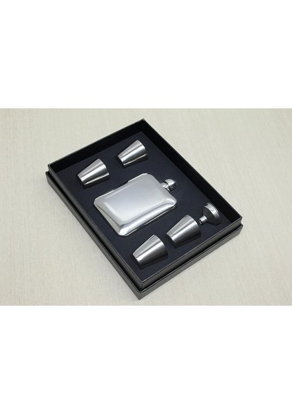 4 Shot Bardaklı Matara Seti ALK3907