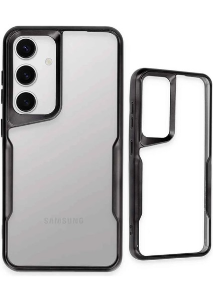Newface Samsung Galaxy A16 5g Kılıf Boyi Silikon Kapak - Siyah