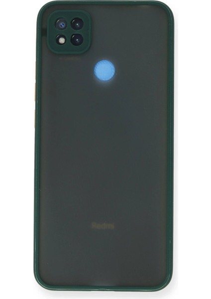 Newface Xiaomi Redmi 9c Kılıf Montreal Silikon Kapak - Yeşil
