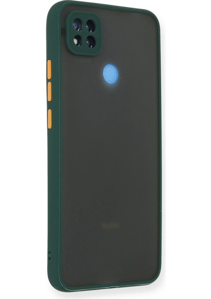 Newface Xiaomi Redmi 9c Kılıf Montreal Silikon Kapak - Yeşil