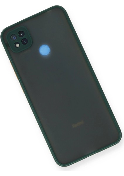 Newface Xiaomi Redmi 9c Kılıf Montreal Silikon Kapak - Yeşil