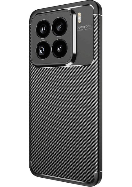 Newface Xiaomi Mi 15 Pro Kılıf Auto Focus Karbon Kapak - Siyah fiyatları