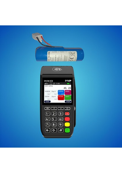 SP630 Yazarkasa-Pos Uyumlu Pil/batarya