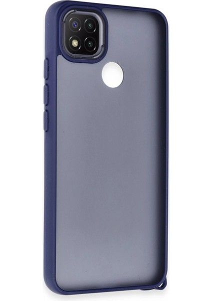 Newface Xiaomi Redmi 9c Kılıf Elegant Kapak - Lacivert