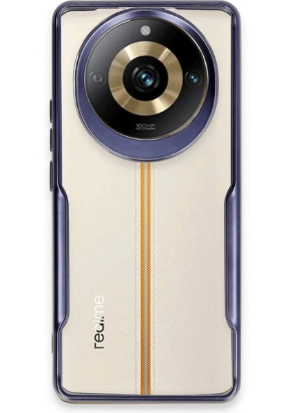 Newface Realme 11 Pro Kılıf Boyi Silikon Kapak - Lacivert