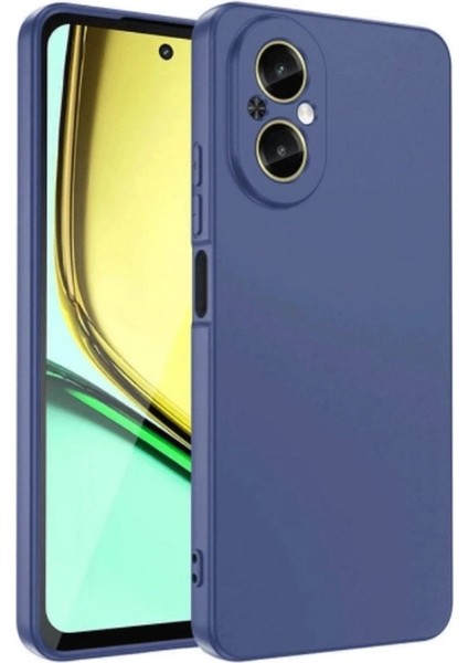 Newface Realme 12 Lite Kılıf First Silikon - Lacivert
