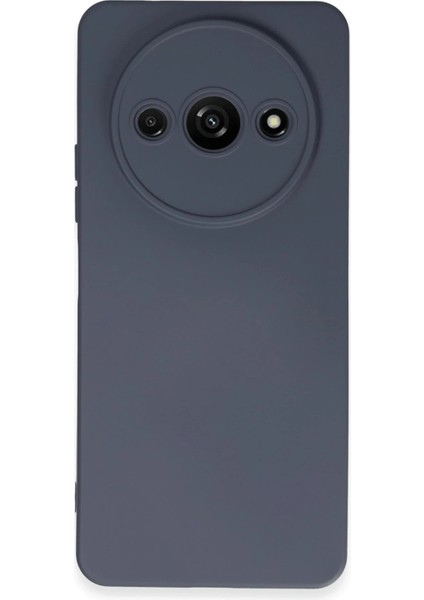 Newface Xiaomi Redmi A3 4g Kılıf Nano Içi Kadife Silikon - Gri