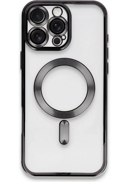 Newface iPhone 16 Pro Max Kılıf Kross Magneticsafe Kapak - Siyah