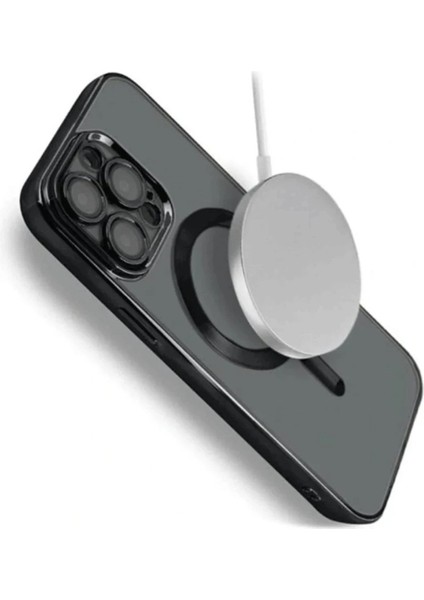 Newface iPhone 16 Pro Max Kılıf Kross Magneticsafe Kapak - Siyah