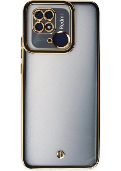Newface Xiaomi Redmi 10C Kılıf Liva Lens Silikon - Siyah