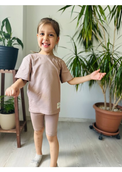 Basic Tişörtlü Taytlı Ikili Takım