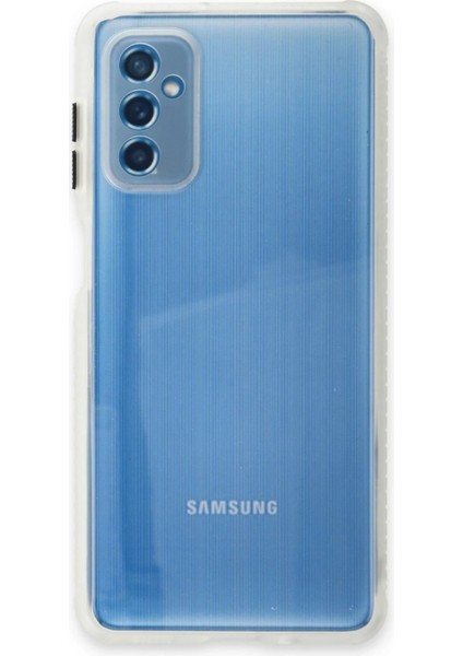 Newface Samsung Galaxy M52 5g Kılıf Miami Şeffaf Silikon - Şeffaf