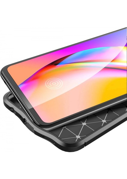 Newface Oppo Reno 5 Lite Kılıf Auto Focus Kapak - Lacivert