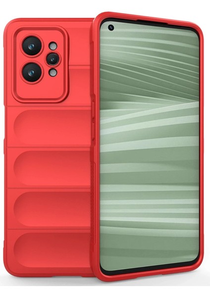 Newface Realme Gt2 Pro 5g Kılıf Optimum Silikon - Kırmızı