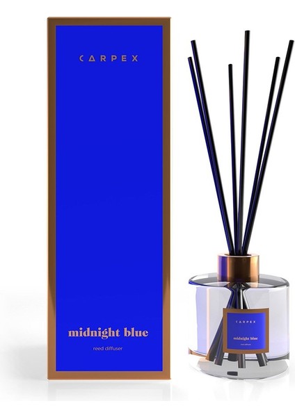 Dekoratif Çubuklu Oda Parfümü Mıdnıght Blue