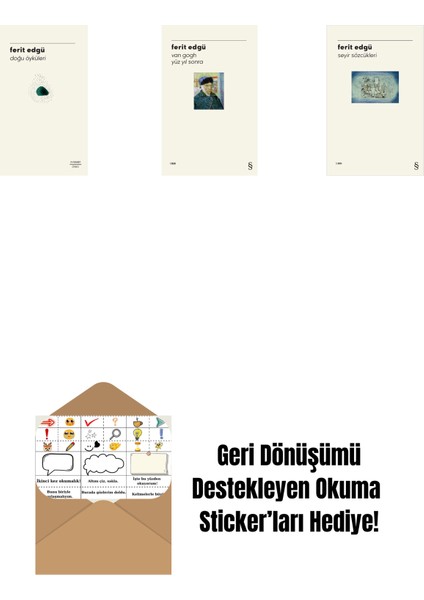 Doğu Öyküleri + Van Gogh - Yüz Yıl Sonra + Seyir Sözcükleri + Okuma Sticker'ları