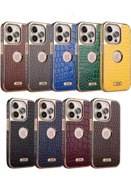 Newface iPhone 14 Pro Max Kılıf Snake Kapak - Koyu Yeşil