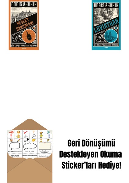 Devlet Danışmanı + Leviathan + Okuma Sticker'ları