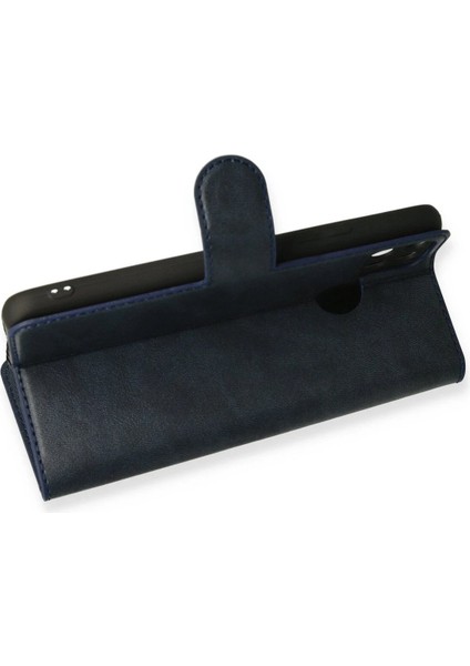 Newface Realme C25 Kılıf Trend S Plus Kapaklı Kılıf - Lacivert modelleri