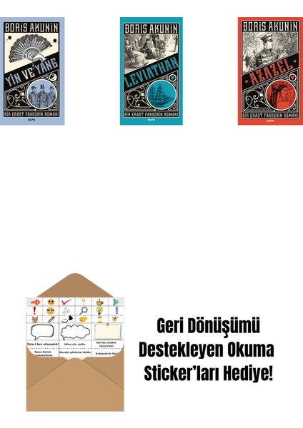 Yin ve Yang + Leviathan + Azazel + Okuma Sticker'ları