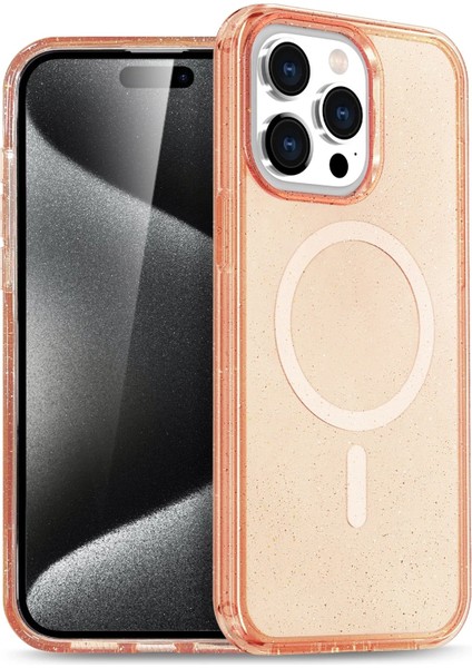 Joko Apple iPhone 15 Pro Max Star Magsafe Kapak - Turuncu