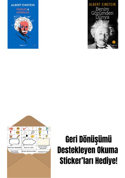 Fikirler ve Görüşler + Benim Gözümden Dünya + Okuma Sticker'ları