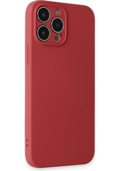 Newface iPhone 13 Pro Kılıf Nano Içi Kadife Silikon - Kiremit fiyatları