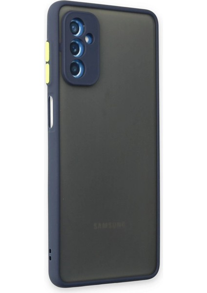 Newface Samsung Galaxy M52 5g Kılıf Montreal Silikon Kapak - Lacivert fiyatları