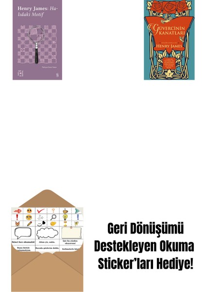 Everest Açıkhava 16 - Halıdaki Motif + Güvercinin Kanatları (Ciltli) + Okuma Sticker'ları