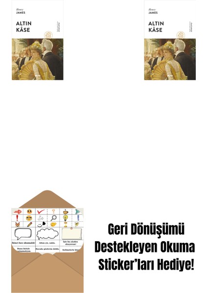 Altın Kâse (Ciltli) + Altın Kâse + Okuma Sticker'ları